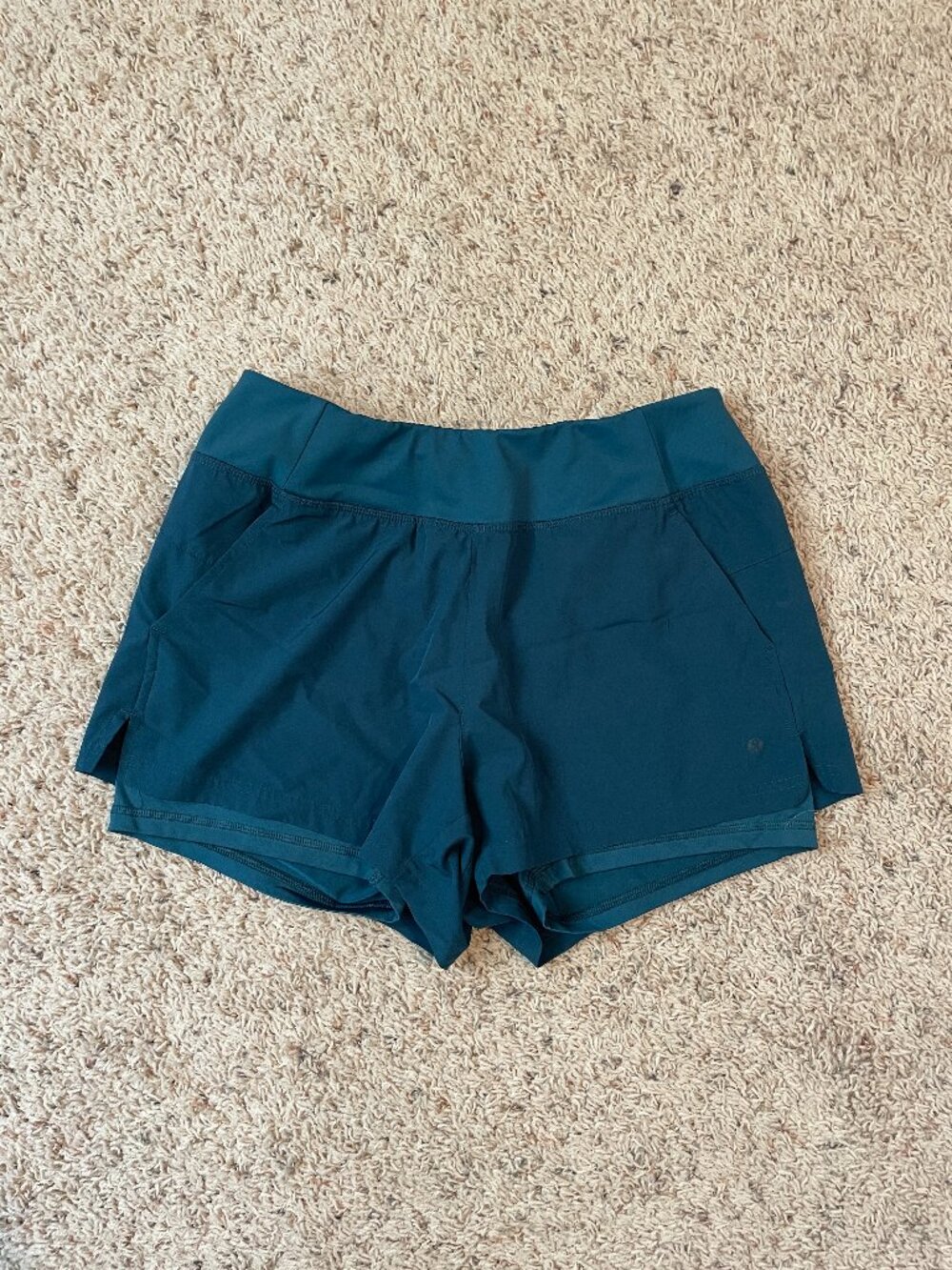 Teal Athletic Shorts S Layer 8 Circuit 2.0 Inner Liner